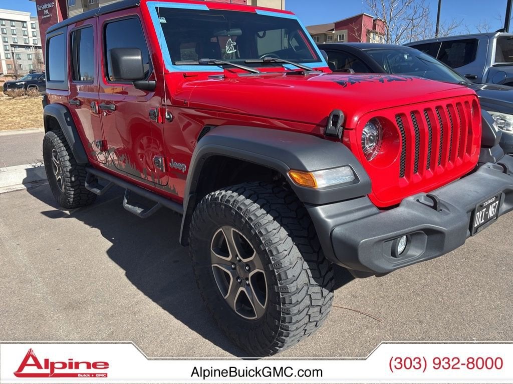 2019 Jeep Wrangler Unlimited Sport S 4x4
