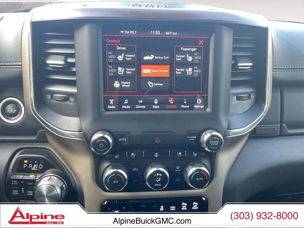 2021 RAM 1500 Laramie Crew Cab 4x4 5'7" Box