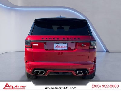 2022 Land Rover Range Rover Sport SVR Carbon Edition