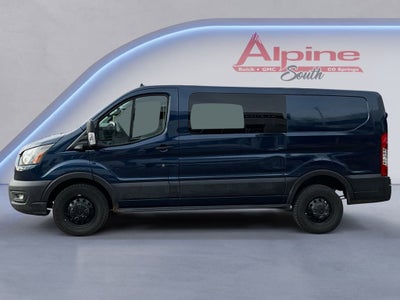 2022 Ford Transit Crew Van T-150 130" Low Rf 8670 GVWR AWD