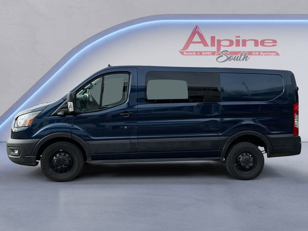 2022 Ford Transit Crew Van T-150 130" Low Rf 8670 GVWR AWD
