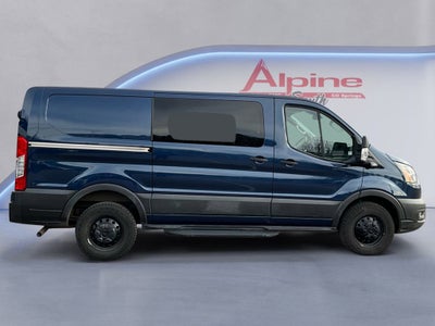 2022 Ford Transit Crew Van T-150 130" Low Rf 8670 GVWR AWD